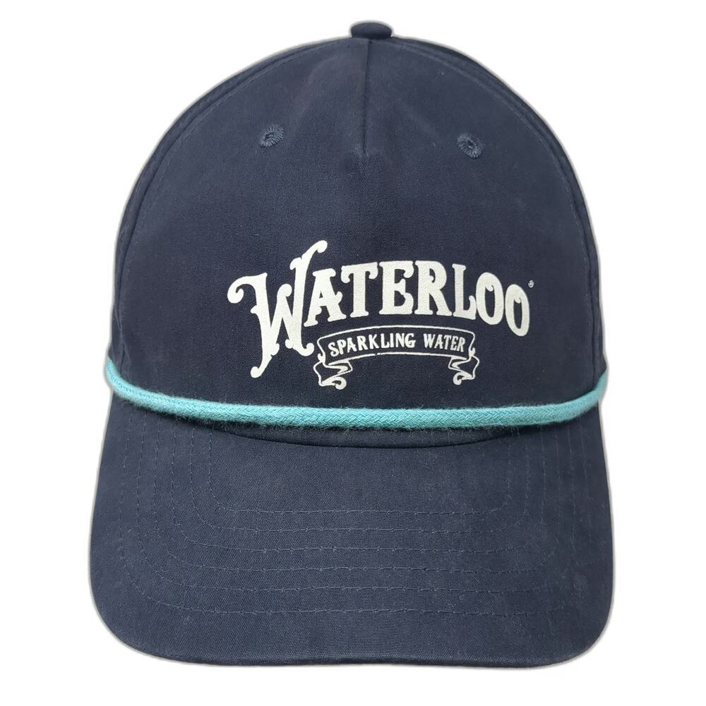 Big Accessories 5 Panel Blue One Size Hat Waterloo Sparkling Water Rope Snapback